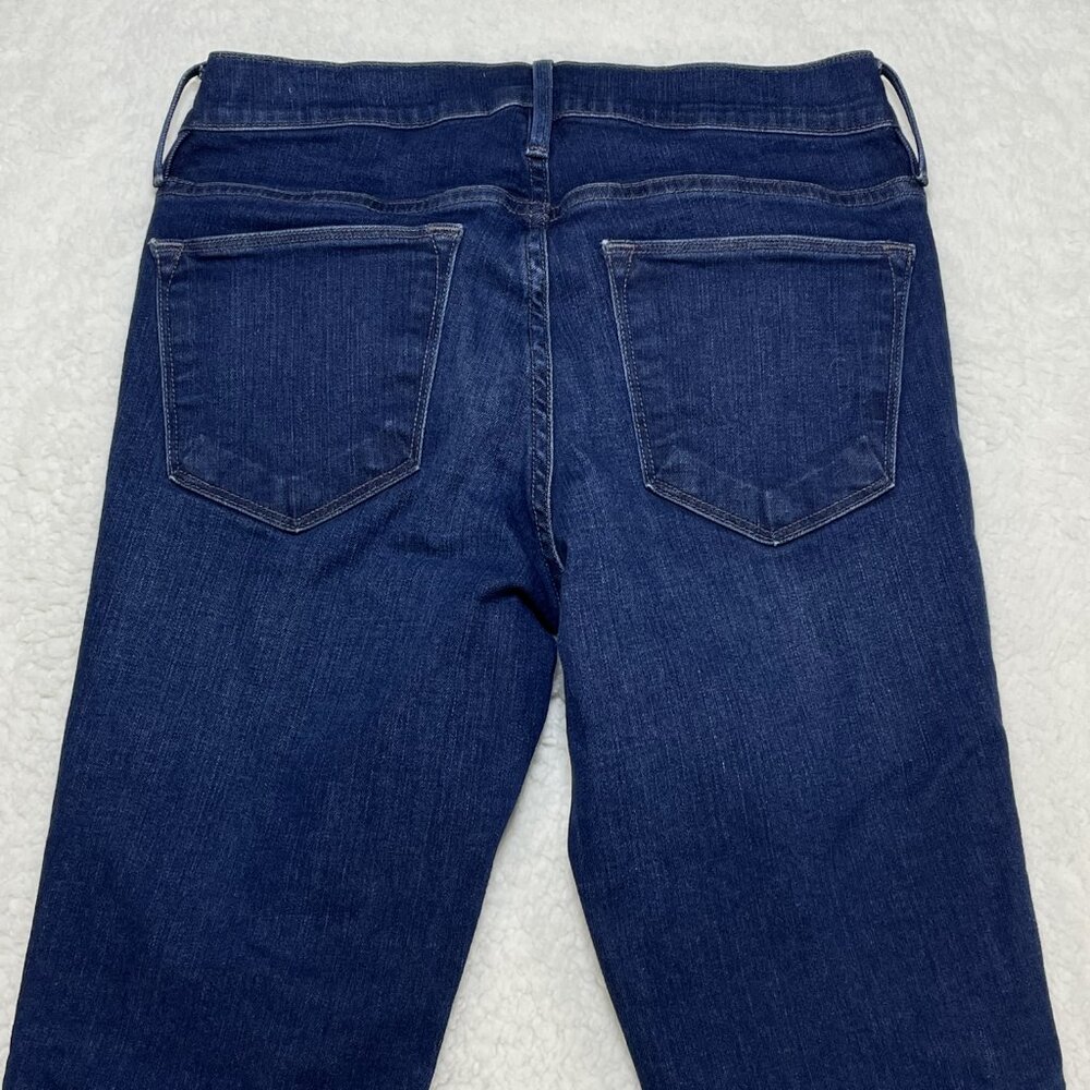 FRAME Jeans Womens Size 27 Blue Le High Skinny Ankle High Rise Dark Wash 27x28 - Picture 4 of 11